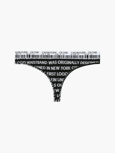 Calvin Klein Underwear HU327308 | Calvin Klein CK One Női Tanga Fekete